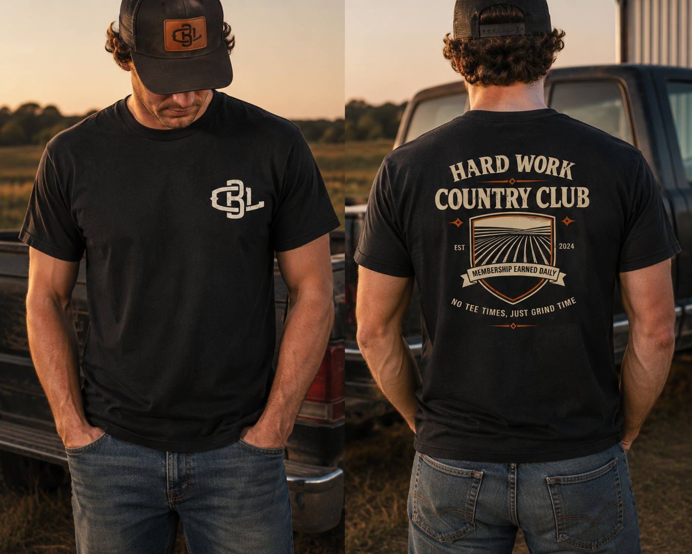 Hard Work Country Club | CBL Supply Graphic Tee