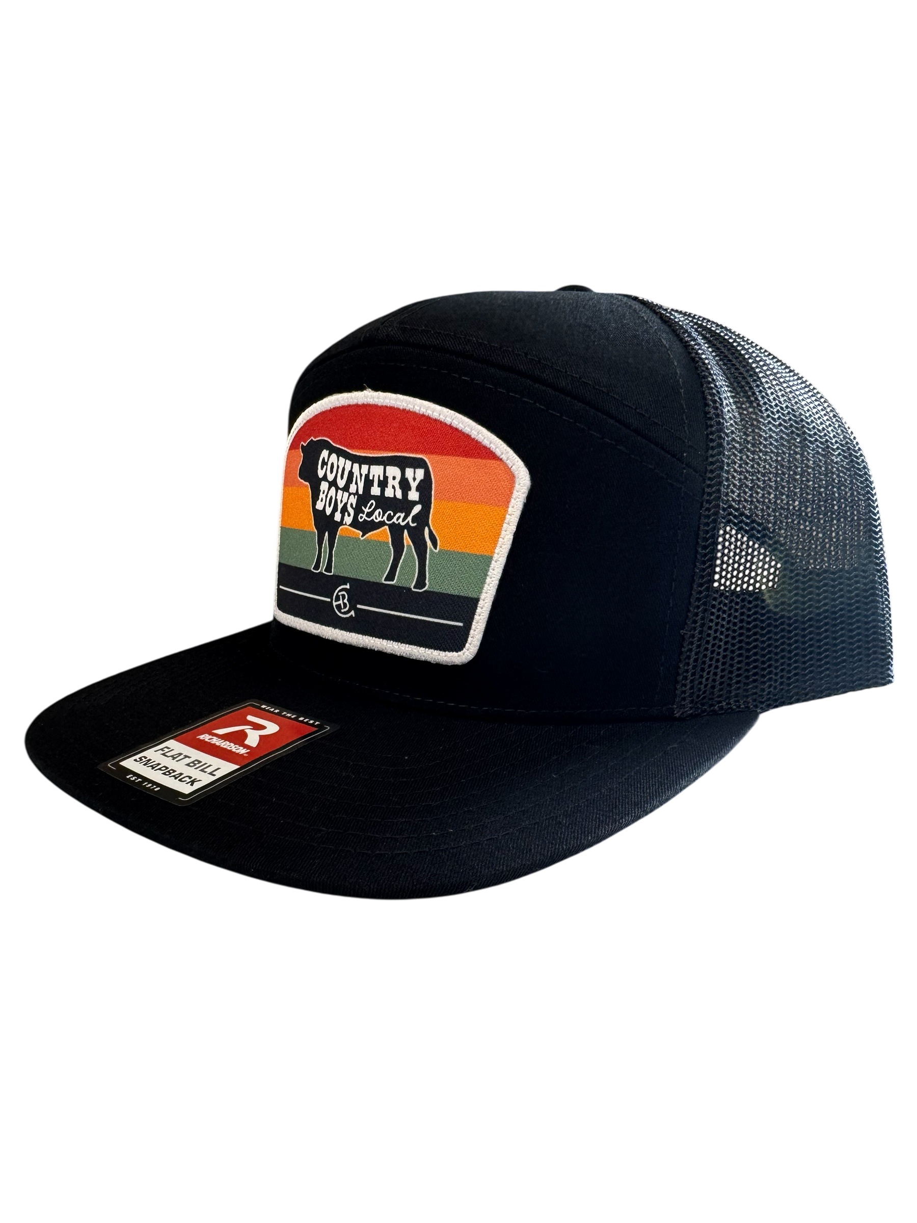 Country Boys Local Retro Patch Trucker Hat